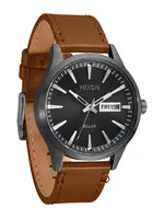 Nixon Analógové hodinky  karamelová / grafitová