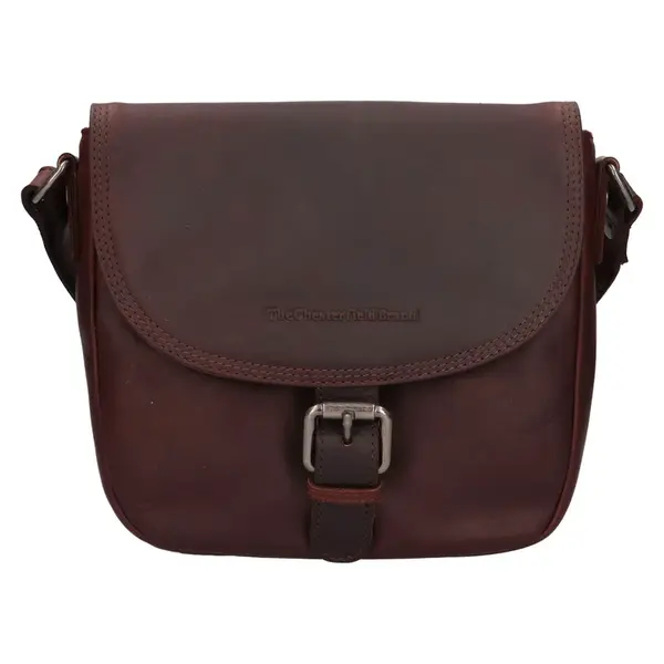 Dámska kožená crossbody kabelka The Chesterfield Brand Diana - hnedá