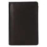 Dámske kožené púzdro na doklady Lagen Erena - čierna