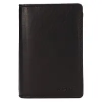 Dámske kožené púzdro na doklady Lagen Erena - čierna