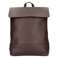 Dámsky kožený batoh Italia Jenny - tmavo hnedá