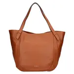 Dámska kožená kabelka Gianní Conti Diana - hnedá