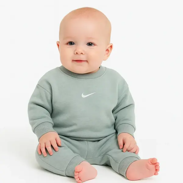 Nike kids essential fleece crew set 62-68 cm