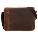 Pánska kožená taška cez rameno HGL Arnes - koňak