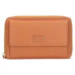 Dámska kožená peňaženko-kabelka Lagen Ghitaa - koňak