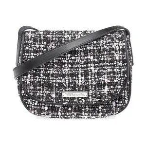 Dámska crossbody kabelka Tamaris Marie - čierno-biela