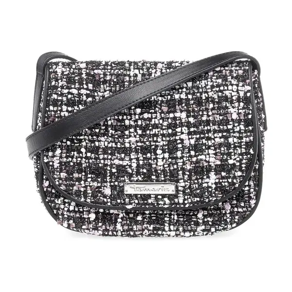 Dámska crossbody kabelka Tamaris Marie - čierno-biela