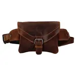 Pánska kožená ľadvinka Greenwood Apolo - hnedá