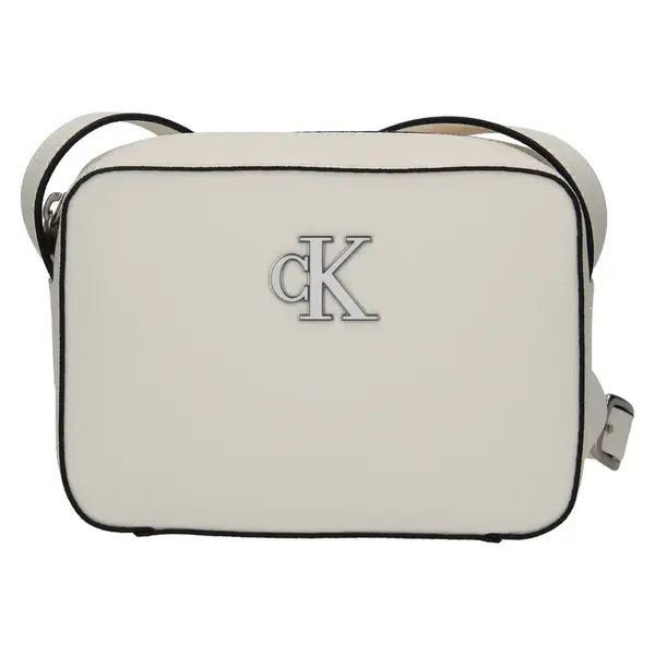 Dámska crossbody kabelka Calvin Klein Stelle - krémová