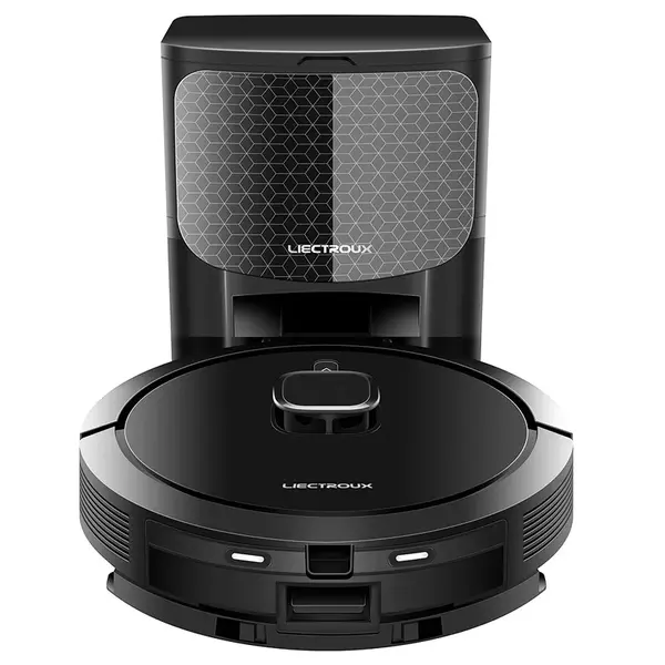 Liectroux G7 Robot Vacuum Cleaner 6500Pa Suction Laser Navigation 5200mAh Battery Run 180mins - Black EU Plug