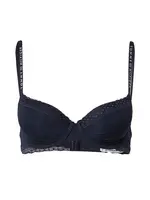 Tommy Hilfiger Underwear Podprsenka  tmavomodrá / biela