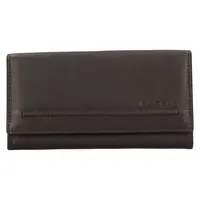 Dámská kožená peněženka Lagen Ludmila - tmavě hnědá