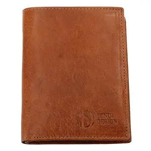 Pánská kožená peněženka SendiDesign SNW6945 - světle hnědá