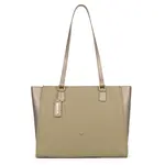 Dámská elegantní kabelka Hexagona Maud - zeleno-bronzová