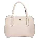 Dámská kožená kabelka Lagen Dorthe - krémová