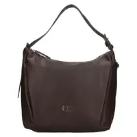 Dámská kožená kabelka Gianní Conti Loréne - tmavě hnědá