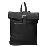 Dámský kožený batoh Italia Babet - černá