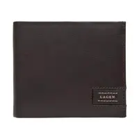 Pánská kožená peněženka Lagen Amadus - černo-béžová