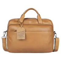 Pánská kožená taška na notebook Sparwell Osberg - koňak