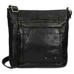 Dámská kožená crossbody kabelka Enrico Benetti Eva - černá