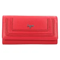 Dámská kožená peněženka Lagen Malie - červená
