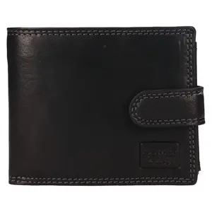 Pánská kožená peněženka SendiDesign Chore - černá