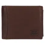 Pánská kožená peněženka SendiDesign Lipse - hnědá