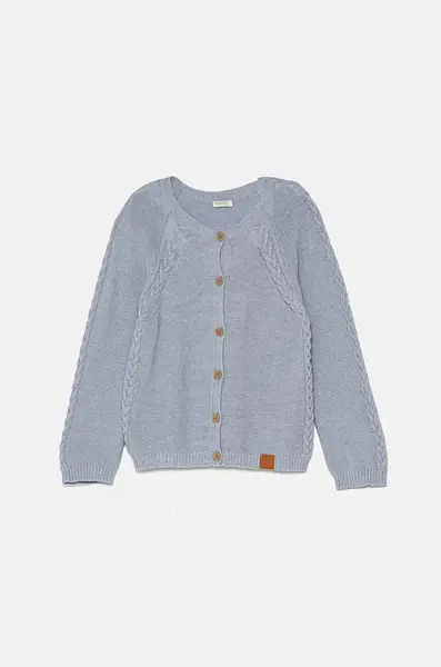 Kojenecký kardigan s příměsí vlny United Colors of Benetton