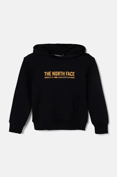 Dětská bavlněná mikina The North Face VARSITGRAPHIC RELAXED HOODIE