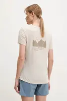 Sportovní tričko Viking Morain béžová barva