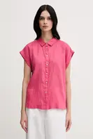 Lněná košile United Colors of Benetton