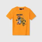Dětské plavkové triko Lego oranžová barva