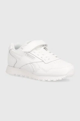 Dětské kožené sneakers boty Reebok Classic Royal Glide bílá barva, 100074611