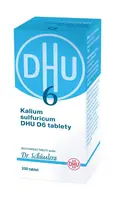Schüsslerovy soli Kalium sulfuricum DHU D6 200 tablet