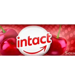 Intact Hroznový cukr s vitaminem C třešeň rolička 40 g