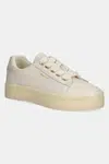 Kožené sneakers boty Gant Avona béžová barva, 30531969.G125
