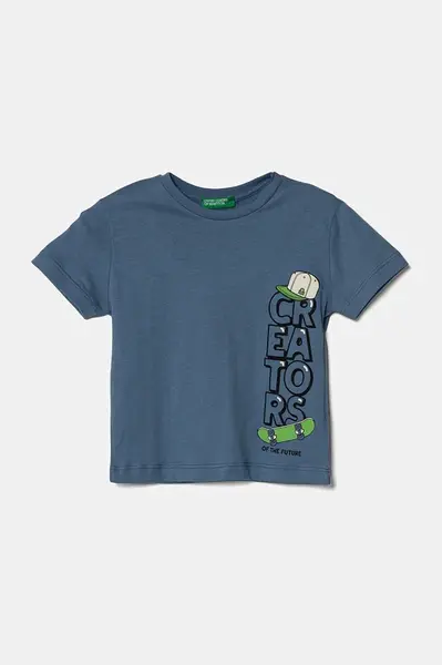 Dětské bavlněné tričko United Colors of Benetton