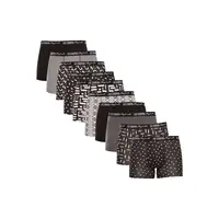 Lee Cooper 10PACK pánské boxerky vícebarevné (LCUBOX10P0102-1440169) M