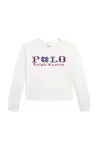 Dětské bavlněné tričko s dlouhým rukávem Polo Ralph Lauren