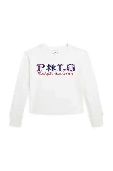 Dětské bavlněné tričko s dlouhým rukávem Polo Ralph Lauren