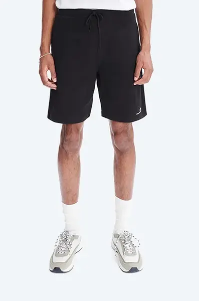 Bavlněné šortky A.P.C. Item Short COEAS-H10148 BLACK
