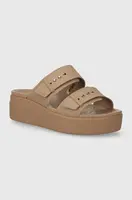 Pantofle Crocs Brooklyn Low Wedge Sandal
