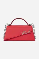 Kožená kabelka Karl Lagerfeld K/SIGNATURE