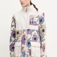 Sportovní mikina Eivy Field Sherpa béžová barva, A00342121