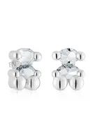 Stříbrné náušnice Tous Bold Bear Gem 1004226400
