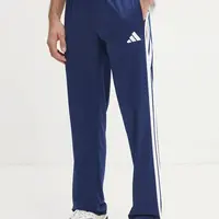 Tepláky adidas M 3S TR OH PT tmavomodrá barva, vzorované, JI8803