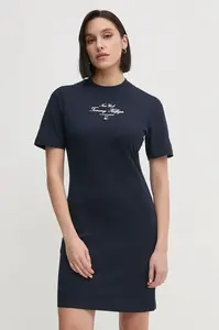 Tommy Hilfiger Bavlněné šaty Tommy Hilfiger