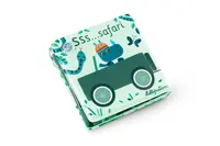 Lilliputiens kouzelná knížka do vany s přísavkami - Safari