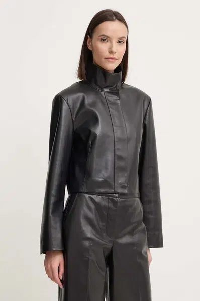 Bunda Calvin Klein dámská, černá barva, přechodná, K20K207975
