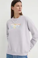 Mikina Levi's dámská, fialová barva, hladká, A8800